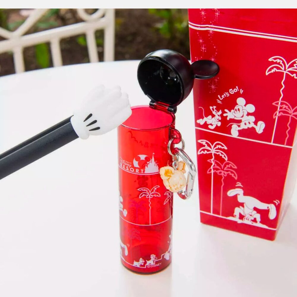 Tokyo Disney Sea Limited Edition Mickey Mouse Hands Tong Popcorn Bucket Keychain